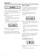 Предварительный просмотр 14 страницы Miele DA 5330 D Operating And Installation Instructions