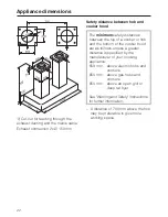 Предварительный просмотр 22 страницы Miele DA 5330 D Operating And Installation Instructions