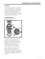 Предварительный просмотр 25 страницы Miele DA 5330 D Operating And Installation Instructions