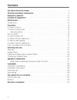 Preview for 2 page of Miele DA 5330 D Operating And Installation Manual