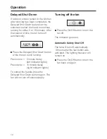 Preview for 12 page of Miele DA 5341 D Operating And Installation Instructions