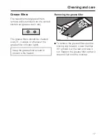 Предварительный просмотр 17 страницы Miele DA 5341 D Operating And Installation Instructions