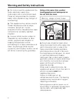 Предварительный просмотр 6 страницы Miele DA 5490 W Operating And Installation Manual