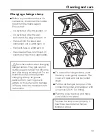 Предварительный просмотр 19 страницы Miele DA 5490 W Operating And Installation Manual