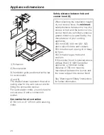 Предварительный просмотр 20 страницы Miele DA 5490 W Operating And Installation Manual