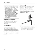 Preview for 24 page of Miele DA 5490 W Operating And Installation Manual