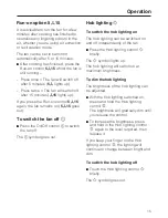 Preview for 15 page of Miele DA 6290 D Operating And Installation Instructions