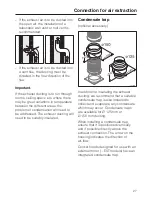 Preview for 27 page of Miele DA 6290 D Operating And Installation Instructions