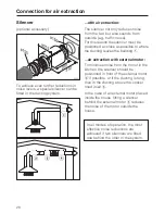 Предварительный просмотр 28 страницы Miele DA 6290 D Operating And Installation Instructions