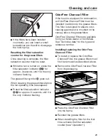 Предварительный просмотр 29 страницы Miele DA 6296 D Operating And Installation Instructions