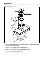 Предварительный просмотр 32 страницы Miele DA 6296 D Operating And Installation Instructions