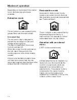 Предварительный просмотр 14 страницы Miele DA 6296 W Operating And Installation Instructions