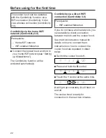 Предварительный просмотр 22 страницы Miele DA 6488 W Operating And Installation Instructions