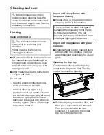 Предварительный просмотр 36 страницы Miele DA 6488 W Operating And Installation Instructions