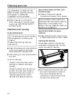 Предварительный просмотр 36 страницы Miele DA 6498 W EXT Operating And Installation Instructions