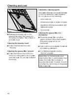 Предварительный просмотр 38 страницы Miele DA 6498 W EXT Operating And Installation Instructions