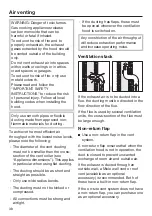 Предварительный просмотр 38 страницы Miele DA 6526 W Operating And Installation Instructions