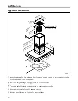 Предварительный просмотр 32 страницы Miele DA 6690 D EXT Operating And Installation Instructions