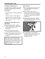 Preview for 38 page of Miele DA 6698 D EXT Operating And Installation Instructions