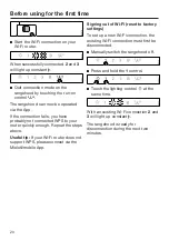 Предварительный просмотр 20 страницы Miele DA 6698 W Operating And Installation Instructions