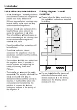 Предварительный просмотр 42 страницы Miele DA 6698 W Operating And Installation Instructions