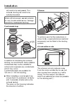 Предварительный просмотр 44 страницы Miele DA 6698 W Operating And Installation Instructions