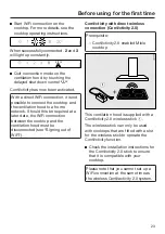 Предварительный просмотр 23 страницы Miele DA 6798 W Operating And Installation Instructions