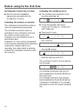 Preview for 24 page of Miele DA 6798 W Operating And Installation Instructions