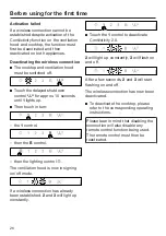 Предварительный просмотр 26 страницы Miele DA 6798 W Operating And Installation Instructions