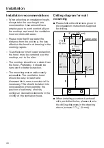 Предварительный просмотр 46 страницы Miele DA 6798 W Operating And Installation Instructions