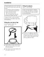 Предварительный просмотр 18 страницы Miele DA 68 Operating Instructions Manual