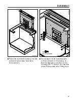 Предварительный просмотр 27 страницы Miele DA 6881 Operating And Installation Instructions