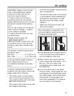 Preview for 33 page of Miele DA 6881 Operating And Installation Instructions