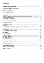 Preview for 2 page of Miele DA 6890 Operating And Installation Instructions