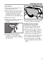 Предварительный просмотр 29 страницы Miele DA 6996 W Operating And Installation Instructions