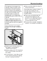 Предварительный просмотр 37 страницы Miele DA 6996 W Operating And Installation Instructions