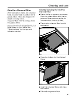 Предварительный просмотр 25 страницы Miele DA 7000 D Operating And Installation Instructions