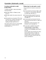 Preview for 18 page of Miele DA 7006 D Operating And Installation Instructions