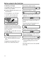 Preview for 16 page of Miele DA 7078 D Operating And Installation Instructions