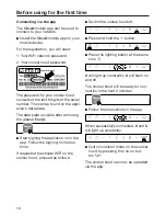 Предварительный просмотр 16 страницы Miele DA 7078 D Operating And Installation Instructions