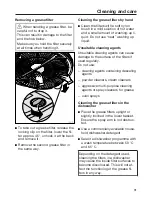 Предварительный просмотр 31 страницы Miele DA 7078 D Operating And Installation Instructions