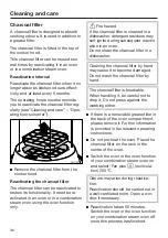 Preview for 36 page of Miele DA 7378 D Operating And Installation Instructions