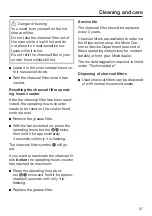 Preview for 37 page of Miele DA 7378 D Operating And Installation Instructions