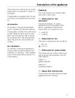 Предварительный просмотр 9 страницы Miele DA 78 Operating Instructions Manual