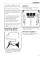 Предварительный просмотр 15 страницы Miele DA 78 Operating Instructions Manual