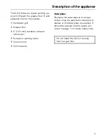 Предварительный просмотр 3 страницы Miele DA 8-2 Operating Instructions Manual