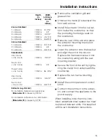 Предварительный просмотр 15 страницы Miele DA 8-2 Operating Instructions Manual