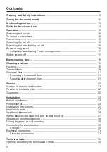 Preview for 2 page of Miele DA 9090 W Operating And Installation Instructions