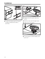 Предварительный просмотр 24 страницы Miele DA1180 Operating And Installation Instructions