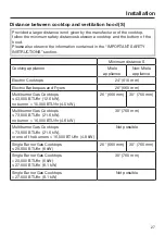 Предварительный просмотр 27 страницы Miele DA1260SS Operating And Installation Instructions